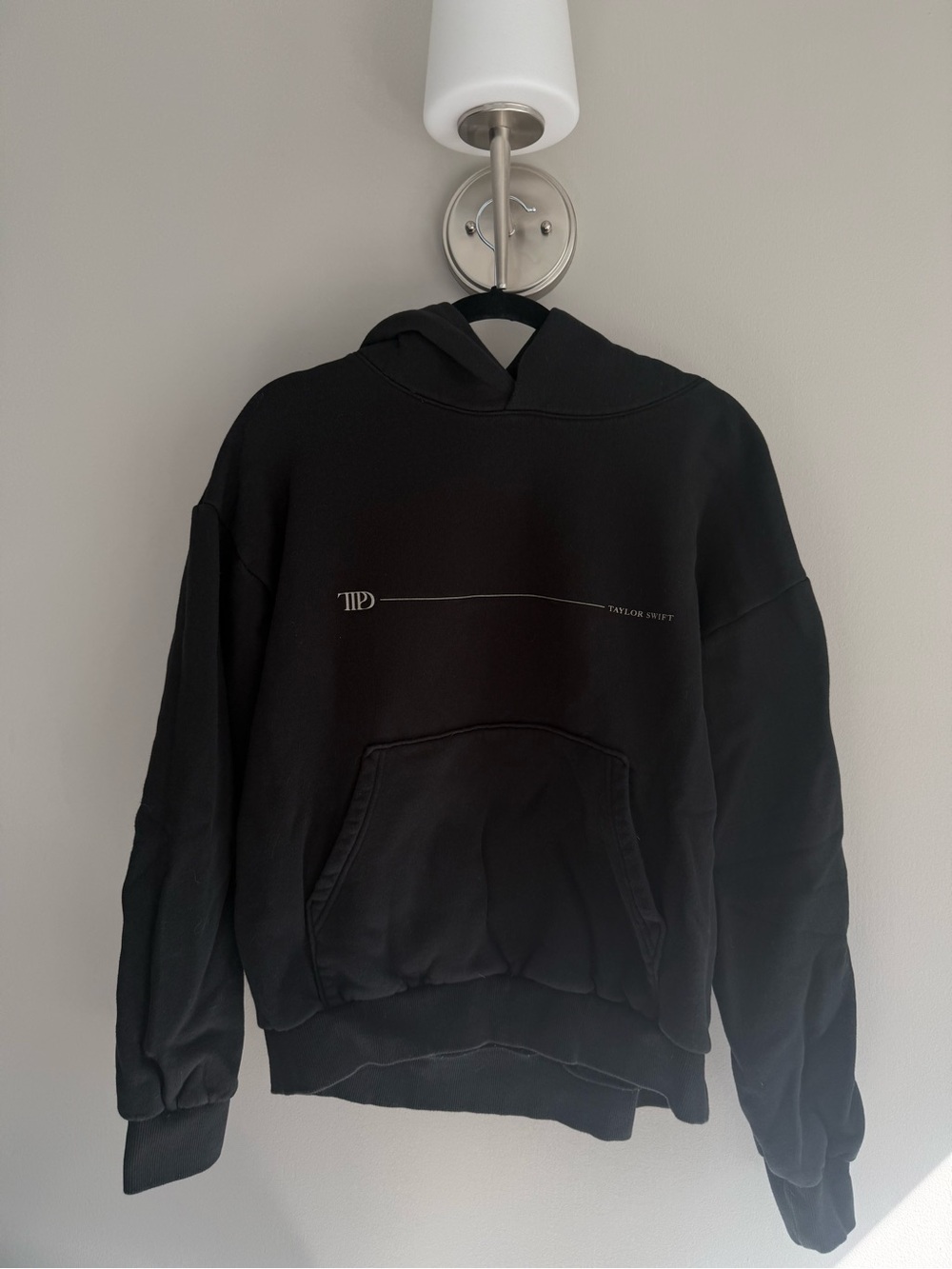 Taylor Swift THE TORTURED POETS DEPARTMENT BLACK HOODIE